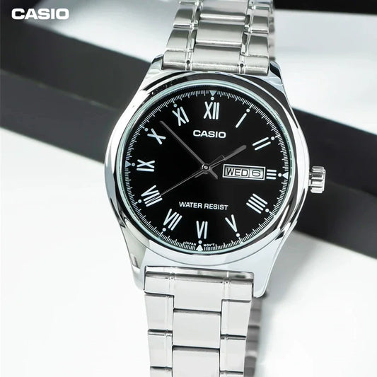 Casio LTP-V006D/V006L Women's Business Ethos Quartz Watch Stylish Simple Dial Commute Versatile Date Gift Girlfriend